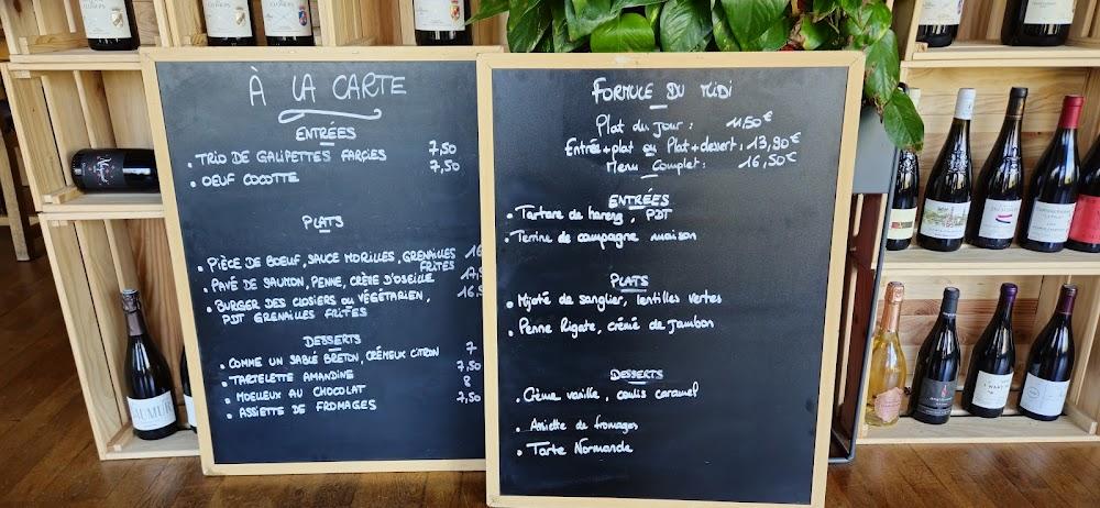 La table des Closiers - Menu Image 3