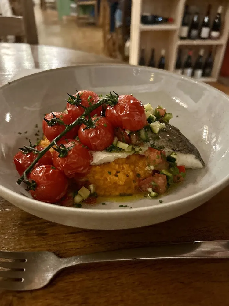 Poisson Et Purée de Patates Douces